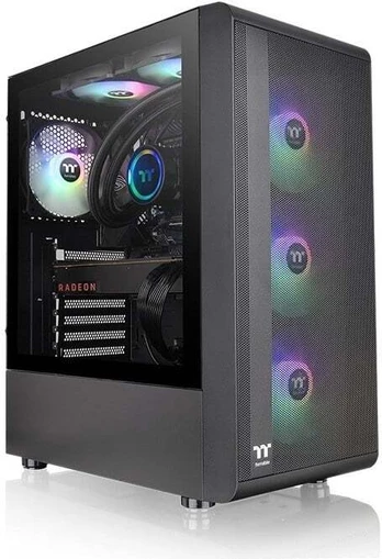 S200 Tempered Glass ARGB Black ARGBx3
