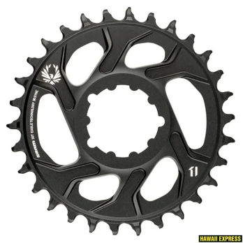 Priekinė žvaigždė SRAM X-SYNC 2 30T Direct Mount 6mm Offset Alum Eagle Black