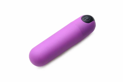 Bang! Mini Vibrating Bullet Violetinė - Compact Rechargeable Model