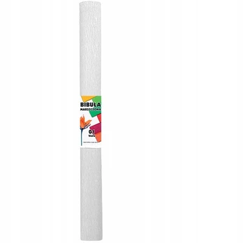 Starpak gofruotas popierius 50x200 cm, 1 vnt., baltas