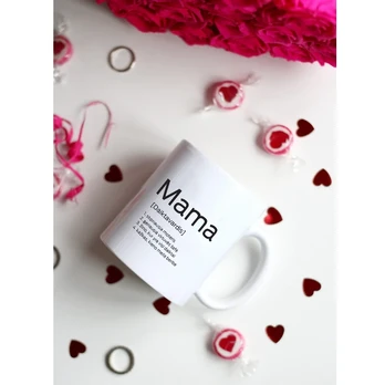 Originalaus dizaino puodelis – Mama