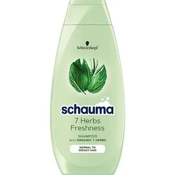 Plaukų šampūnas SCHAUMA 7 HERBS, 400 ml