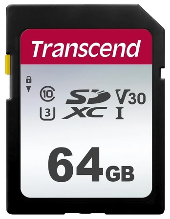 Atminties kortelė Transcend, 64 GB, 95 Mb/s - 40 Mb/s