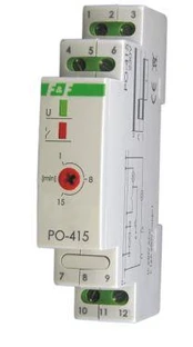 F&F laiko relė su kritimo delsa 16A 24V (PO-415)