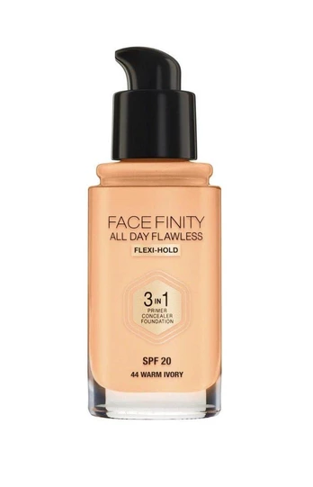Max Factor Facefinity 3in1 Foundation SPF20 44 30ml