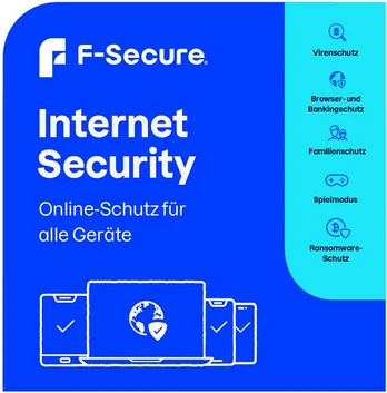 F-Secure Internet Security für alle Geräte [1 Gerät - 3 Jahre] [Vollversion]