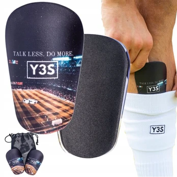Futbolo blauzdų apsaugos Mini Mažos Talk less Y3s