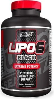 Nutrex LIPO 6 Juodas 120 Caps