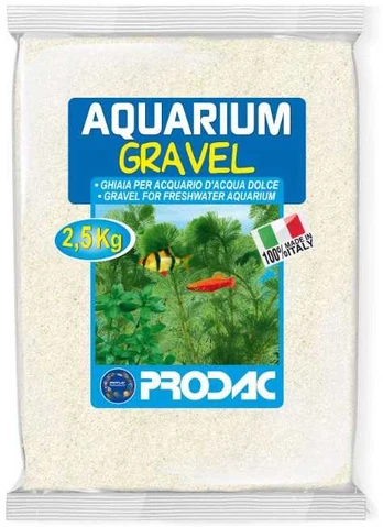 PRODAC Sand baltas smulkus gruntas 0.4-0.8mm 2.5kg