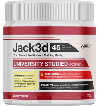 USPlabs Jack3d Advanced Pre-workout, Watermelon, 315 g