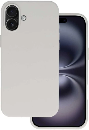 Topt Silikoninis Lite dėklas skirtas Apple iPhone 16 titanium