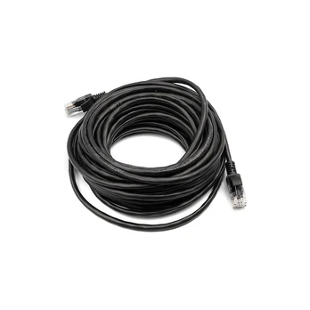 Kabelis Cat5E UTP, 10m, juodas
