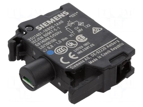 Illuminating unit | 22mm | 3SU1.5 | -25÷70°C | Illumin: LED | front