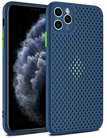Fusion Accessories "Breathe Silikoninis dėklas Apple iPhone 11 Pro" Mėlyna