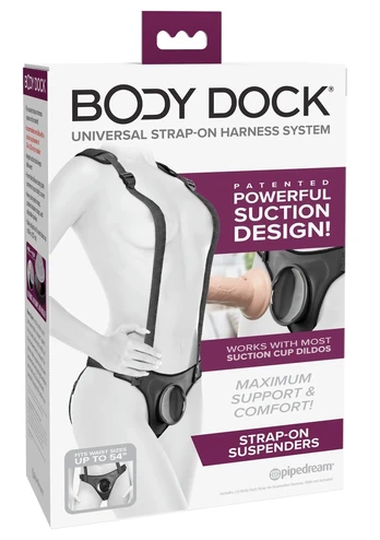 Body Dock Strap-On Suspenders Strap-on dildo