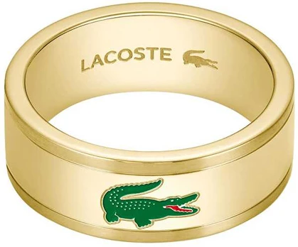 Lacoste Gold-plated ring for men Arthor 2040496