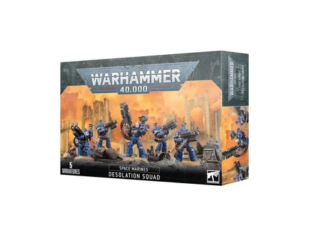 Warhammer 40,000 Space Marines: Desolation Squad, 48-74, 120 plastikinių komponentų