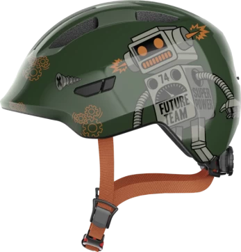 Šalmas Abus Smiley 3.0 green robo - m