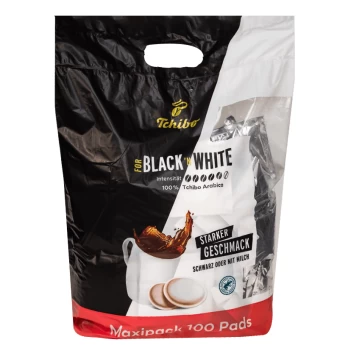 Kavos pagalvėlės Tchibo "Black 'N White" 100vnt.
