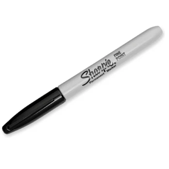 Permanent Marker Sharpie Fine - black