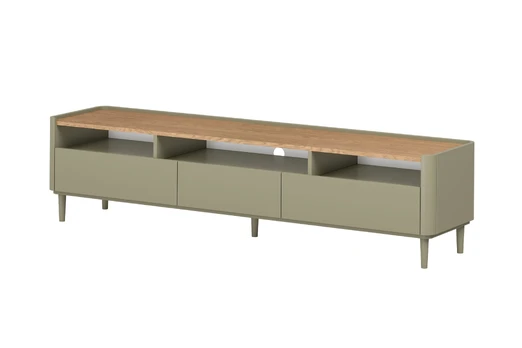 Tv Set Elivo 200 cm - Eucalyptus / Baltic Dune Oak / Eucalyptus Legs