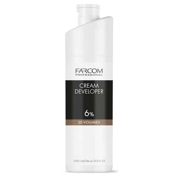 Oksidacinė emulsija Farcom Professional Kreminis Developer 6% (20 Vol.) 1000ml