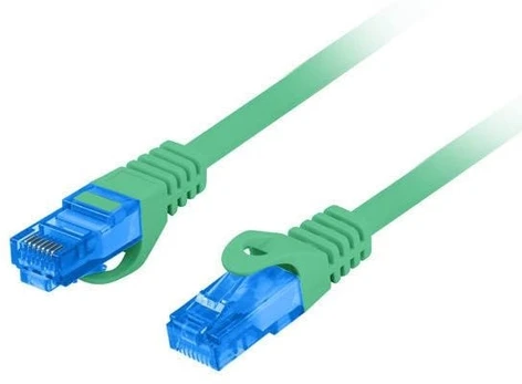 PATCHCORD KAT.6A S/FTP LSZH CCA 20M ZIELONY FLUKE PASSED LANBERG