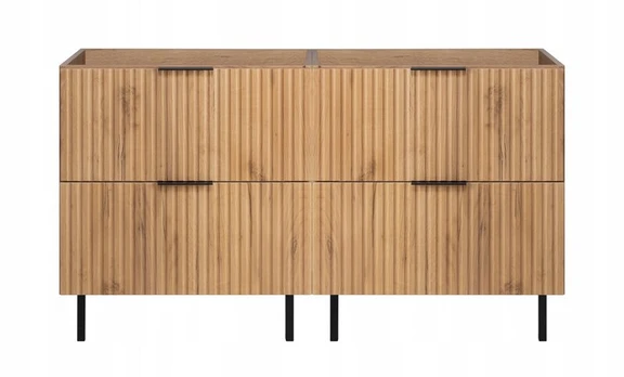 Vonios spintelė su kojelėmis, Craft ąžuolas FLOW 120 cm