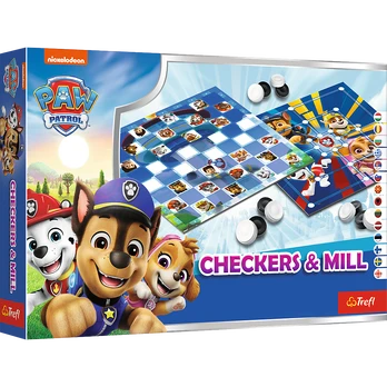 TREFL PAW PATROL Žaidimas „Šaškės ir malūnas“
