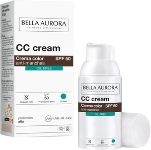 Veido priežiūros priemonė Bella Aurora SPF50, 30 ml, moterims