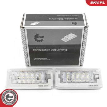 Valstybinio numerio apšvietimas ESEN SKV 72SKV506