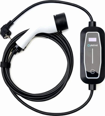 Platinet electric car charger Type 2 16A 3.7kW 5m