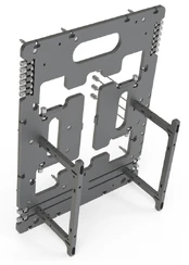 Stovelis Streacom BC1 V2 Benchtable, titano kaina
