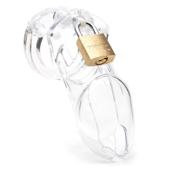 CB-X CB-6000 Clear 35 mm Secure Polycarbonate Chastity System