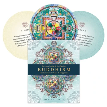 Buddhism: The Science of Peace & Happiness Oracle kortos