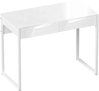 Rašomasis stalas su 2 stalčiais, 100 × 50 × 75 cm