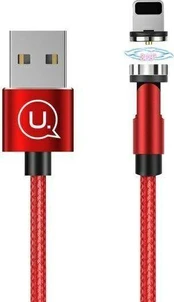USB Usams USB-A – žaibo kabelis 1 m raudonas (109578)