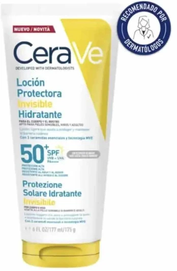 Cerave INVISIBLE HYDRA SUNSCREEN Invisible Hydrating Protective Lotion SPF50 75 ml