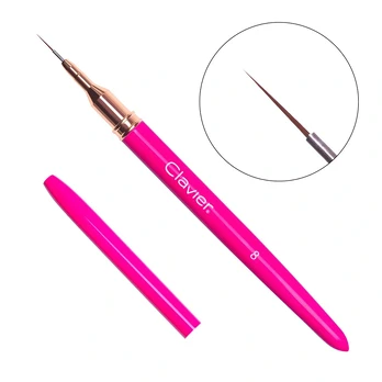 CLAVIER_Decoration Brush 8mm #2 Magenta