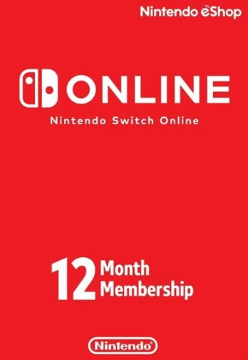 Online Membership 12 Months Nintendo Switch
