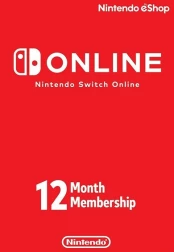 Online Membership 12 Months Nintendo Switch kaina