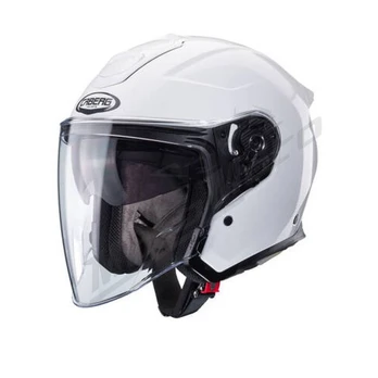 Atviras šalmas Caberg Flyon II baltos blizgios