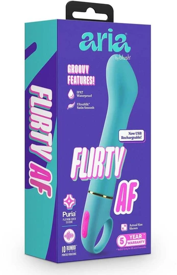 Blush ARIA Koketiškas AF 2.0 Įkraunamas Vibratorius Turkio spalvos
