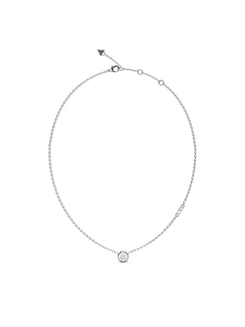 Kaklo papuošalas Guess JUBN04 593JW Sidabrinė