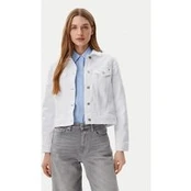 Tommy Hilfiger Džinsinė striukė WW0WW44374 Balta Regular Fit