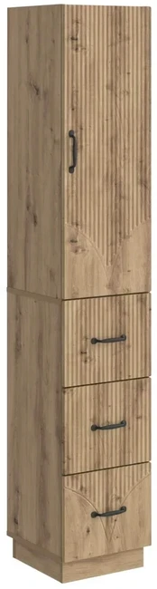 Spintelė 2 pcs Artisano ąžuolo 33 x 34,5 x 87 cm