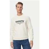 Tommy Jeans Džemperis Graphic DM0DM23392 Balta Regular Fit