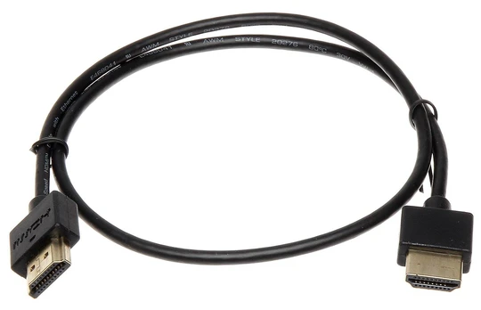 KABELIS HDMI-0.5/SLIM 0.5 m