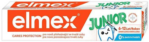 Elmex Junior Dantų pasta 75ml dantų pasta