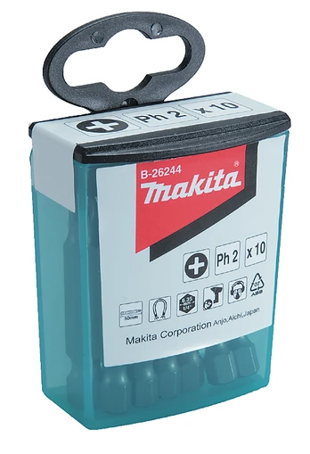 Sukimo antgalis Makita B-26244, PH2x50mm, 10 vnt.